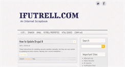 Desktop Screenshot of ifutrell.com