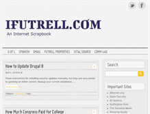 Tablet Screenshot of ifutrell.com